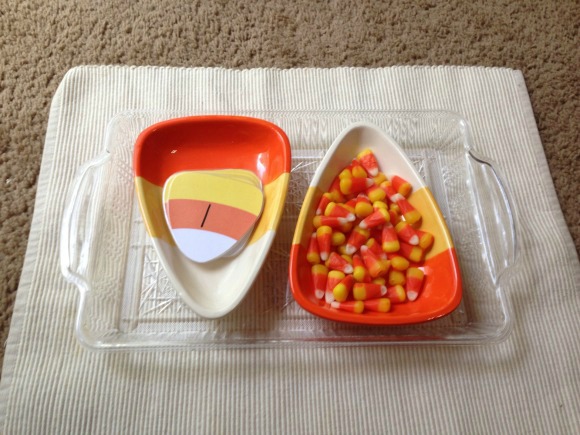 Montessori Halloween Activities - Candy Corn Counting