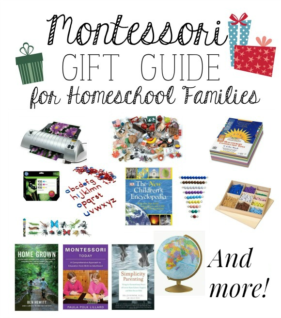 Montessori Gift Guide for Homeschool Families 